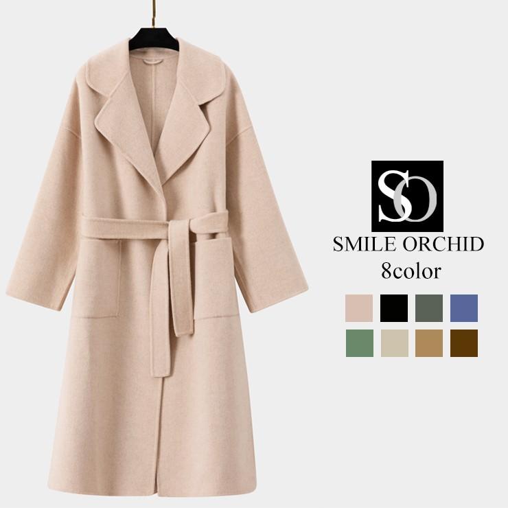 ウール100 ロングウールコート チェスター コートジャケット レディース ベンチコート Yimo901 Yimo901 Smile Orchid 通販 Yahoo ショッピング