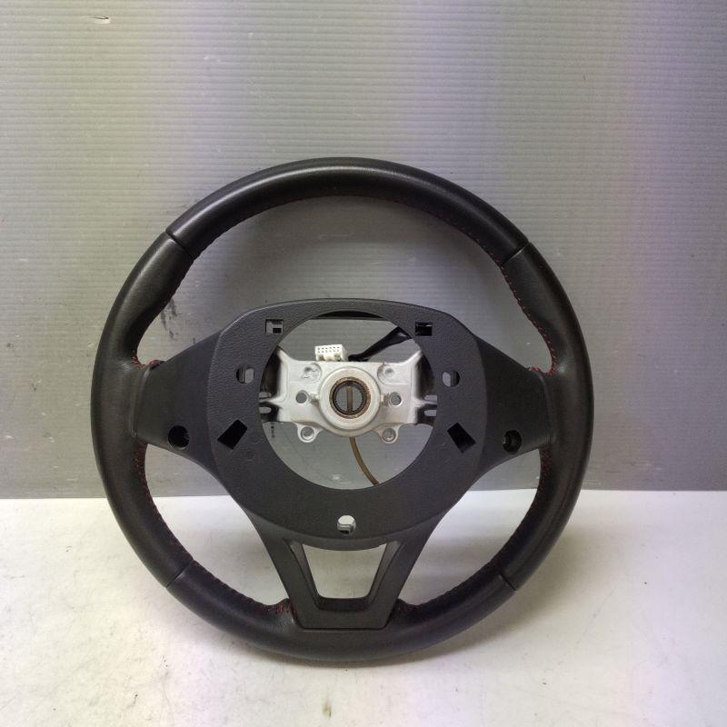 MH55S ワゴンR 純正 ステアリングホイールハンドル（レザー