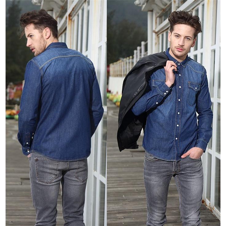 デニムジャケット デニム デニムシャツ メンズ ジャケット ジージャン 長袖 シャツ ヴィンテージ カジュアルシャツ Gジャン 春 ウエスタン デニムシャツ Ccs360 Mixmax 通販 Yahoo ショッピング
