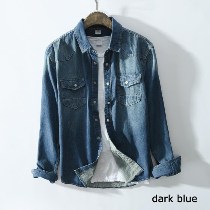 デニムジャケット デニムシャツ ジャケット デニムシャツ Gジャン ジージャン 長袖 ウォッシュ加工 カジュアルシャツ アウター ジャケット デニムシャツ Ccs361 Mixmax 通販 Yahoo ショッピング