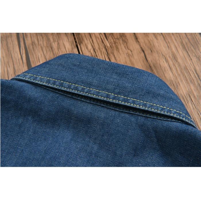 シャツ メンズ デニムシャツ 長袖 ユーズド加工 カジュアルシャツ 長袖シャツ 春シャツ 春服 17新作 春夏 Ccs367 Mixmax 通販 Yahoo ショッピング