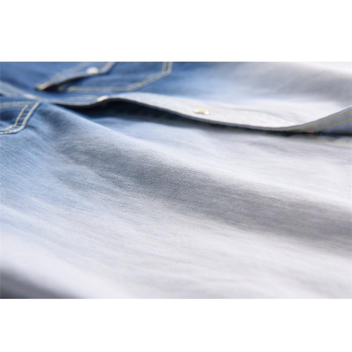 シャツ メンズ デニムシャツ 長袖 ユーズド加工 カジュアルシャツ 長袖シャツ 春シャツ 春服 17新作 春夏 Ccs367 Mixmax 通販 Yahoo ショッピング