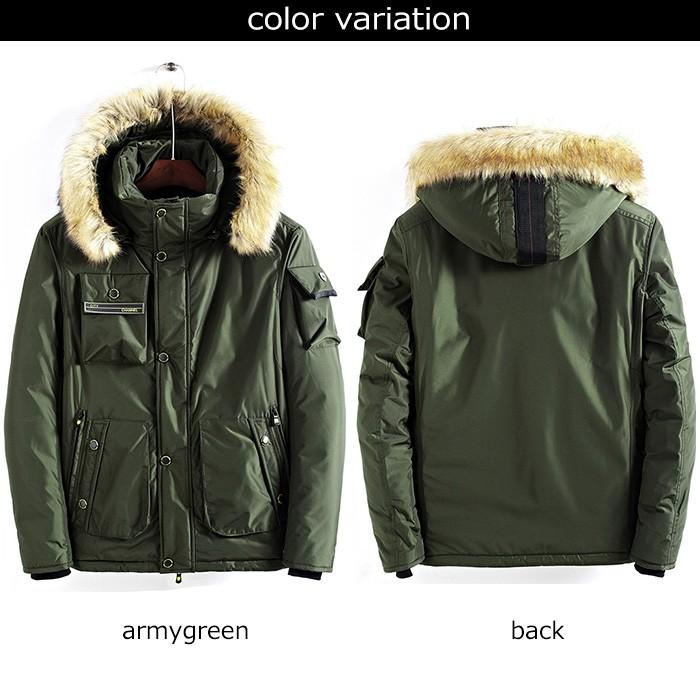 ロングコートフーデッド ロングジャケット 中綿 Ma 1 防寒着 ロング