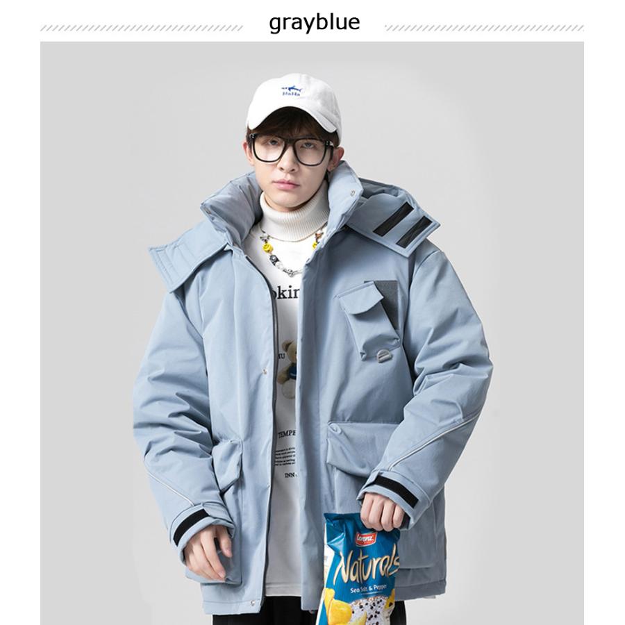 値引 暖かさを極めたダウンジャケット M L Xl Xxl Xxxl 4xl 冬服 羽織 秋冬服 暖かい 防寒 保温 アウター コート ジャケット 英語刺 ポケット ジッパー ダウン90 羽毛 フード付き メンズ ダウンコート ダウンジャケット 防寒 コート アウター