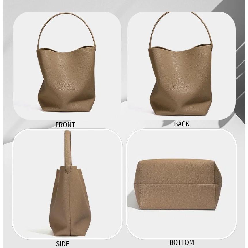 あすつく 本革 トートバッグ レディース バケツバッグ レザー