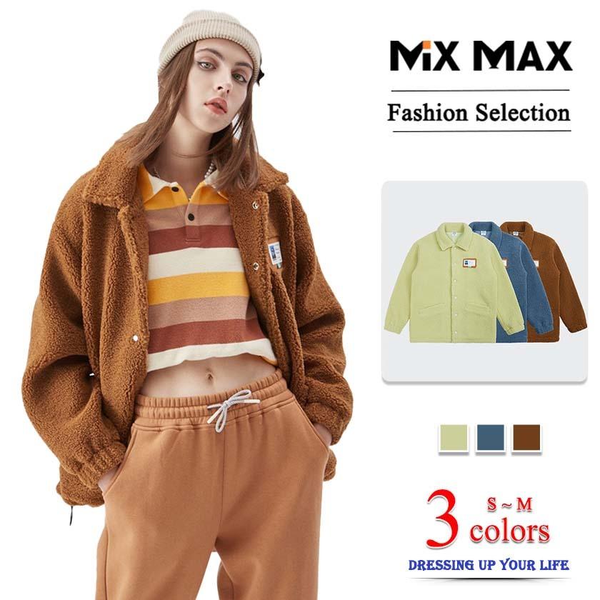 包装無料 フリースジャケット ボア ボアコート ボアブルゾン ボアジャケット レディース アウター 防寒 もこもこ 暖かい カジュアル ファッション ゆったり 春 秋 冬 冬服 本店 フィレンツェ Gangwal Me