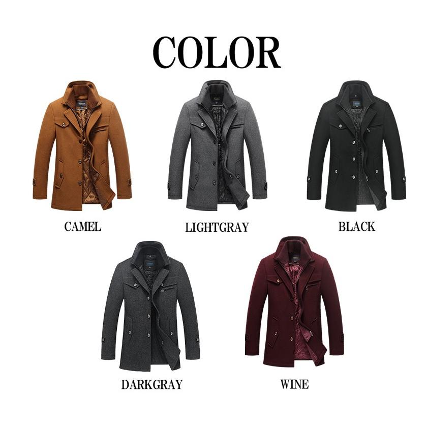 中綿ジャケット チェスターコート ウールコート メルトン 中綿 ウール 重ね着 中綿コート コート ジャケット メンズ テーラードジャケット ロング コート 暖か 冬 Jfmxjy 1303 Mixmax 通販 Yahoo ショッピング