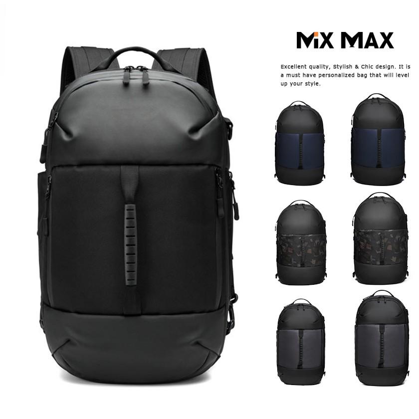 リュックサック バックパック ショルダーバッグ ビジネスバッグ 斜めがけ 肩掛け 大容量 メンズ 3way 撥水 通勤 旅行 出張 通学 防災 海外旅行 3泊 リットル Jymx9229 M Mixmax 通販 Yahoo ショッピング