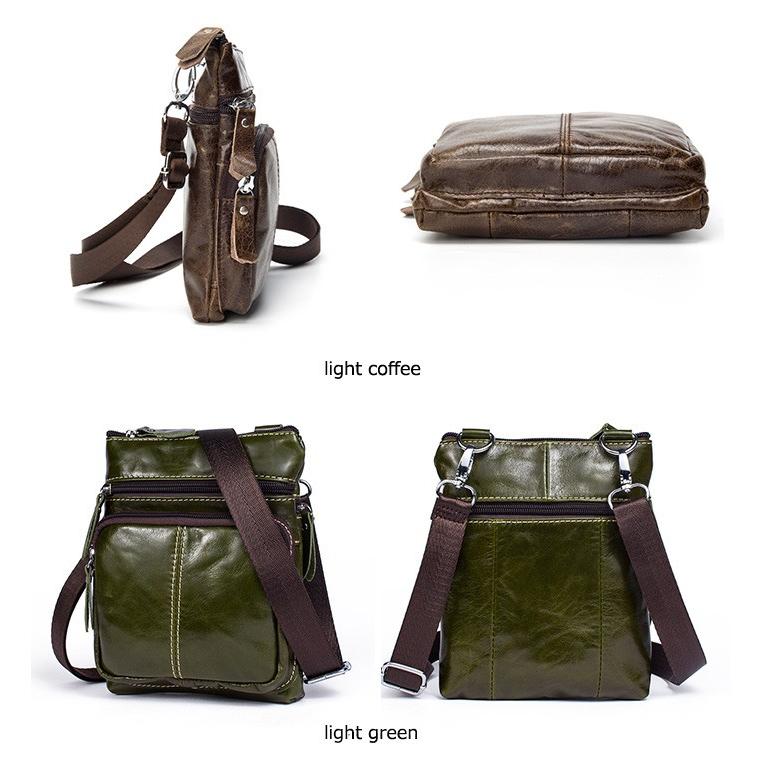 ショルダーバッグ スマホショルダー メンズ 本革 牛革 レザー 斜め掛け