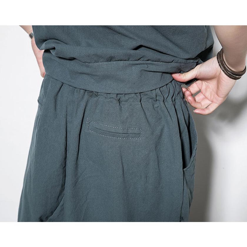 セール セットアップ 綿麻 リネン 上下セット メンズ パーカー プル