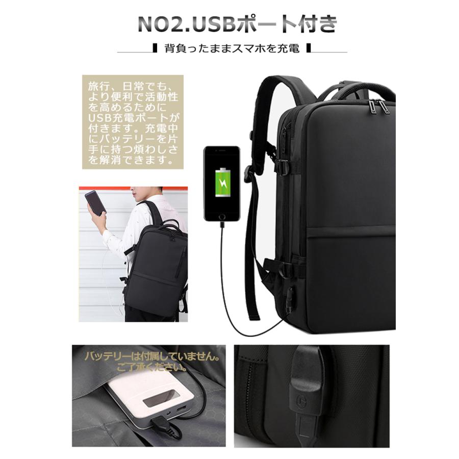 ビジネス リュック メンズ リュックサック バックパック 防水 3WAY A4