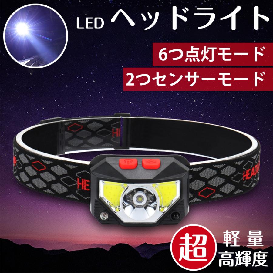 ヘッドライト Led ヘッドランプ 充電式 超強力 センサー機能 防水 角度調節可 6モード 軽量 アウトドア キャンプ 釣り 登山 最強ルーメン 作業用 防災 L2kd006 スマイルセレクトショップ 通販 Yahoo ショッピング