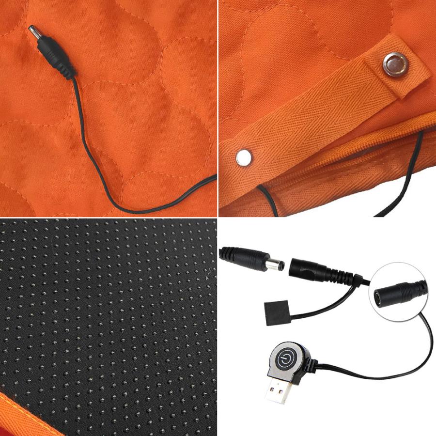 電熱マット 電気マット ホットマット 発熱パッド 電気毛布 USB 温度