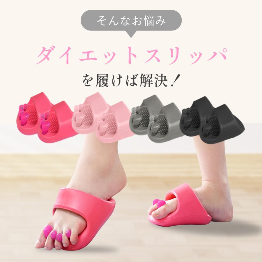 ダイエットスリッパ 体幹サンダル 美脚 姿勢補正 O脚 X脚対策 傾斜設計