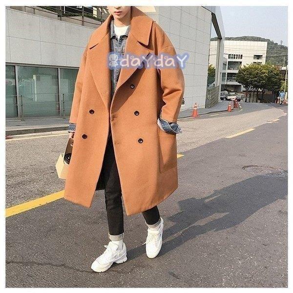 新作商品 卸売可チェスターコートメンズコート秋冬コートロングコートビジネスコート韓国風 メンズコートトレンチコートメンズ秋冬欧米風ステンカラーコート コート アウター