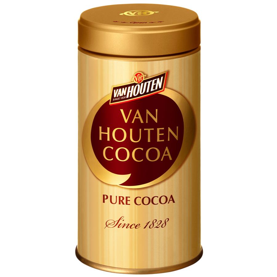 バンホーテン ココアパウダー 200g カカオ100％ 業務用 VAN HOUTEN（バンホーテン） 片岡物産 ピュア ココア 200g : Smile