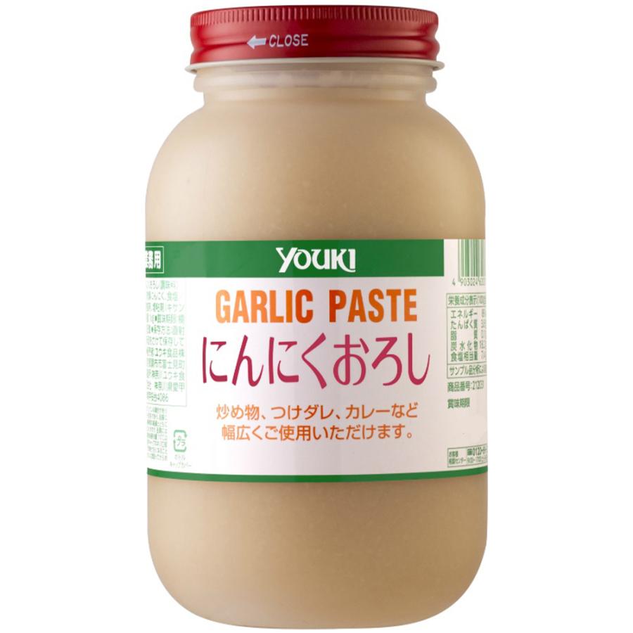 【訳あり20％OFF】 ユウキ食品 にんにくおろし 1kg×12個 【賞味期限2026年12月25日】