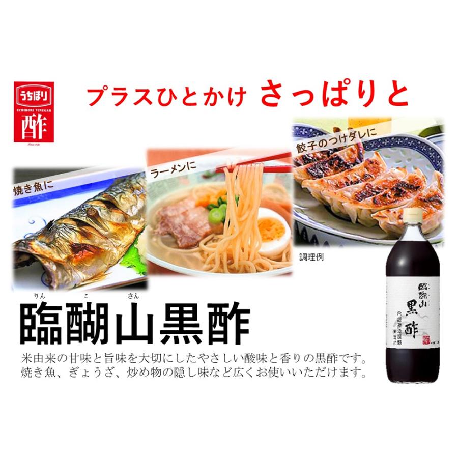 内堀醸造 臨醐山黒酢 900ml×2本｜smilespoon｜04