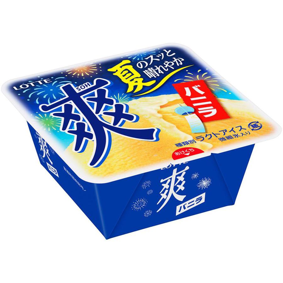 ロッテ（LOTTE） [アイス] 爽 バニラ 190ml×6個 : Smile Spoon - 通販