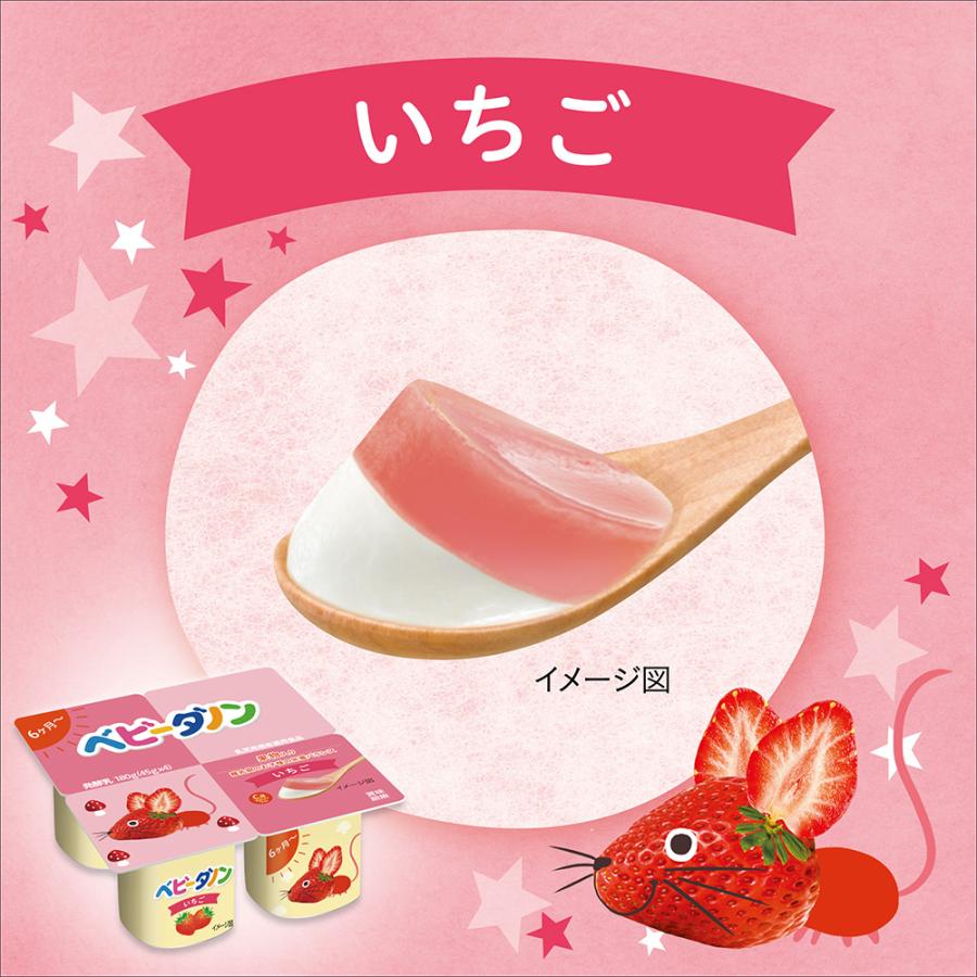 冷蔵 ベビーダノン いちご ヨーグルト 45gx4 6ヶ月? ×6個 60624200006Smile Spoon 通販 Yahoo!ショッピング