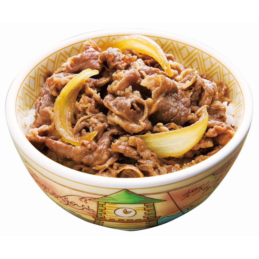 新品未使用！すき家 丼 大 2個 すき家 牛丼 牛丼の具15パックセット 牛丼の具 135g おかず 肉 牛肉