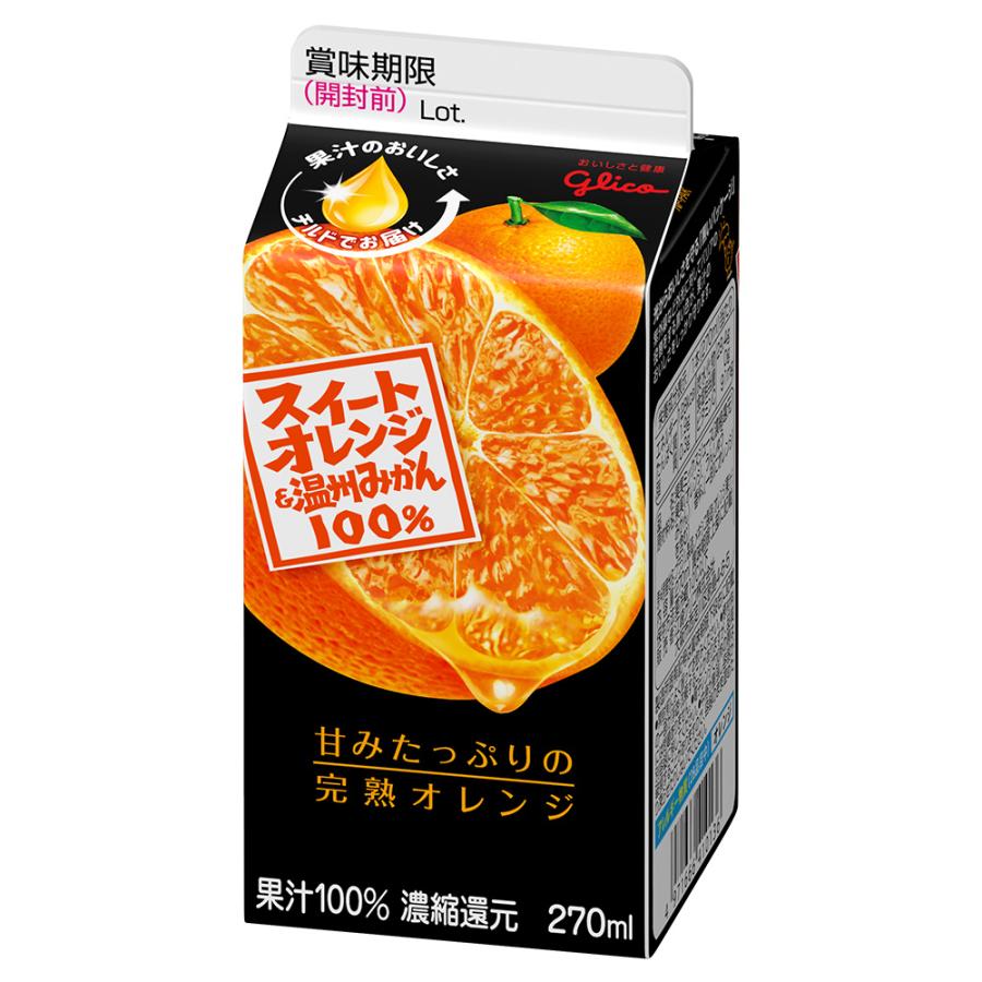 グリコ（glico） [冷蔵]江崎グリコ スイートオレンジ＆温州みかん