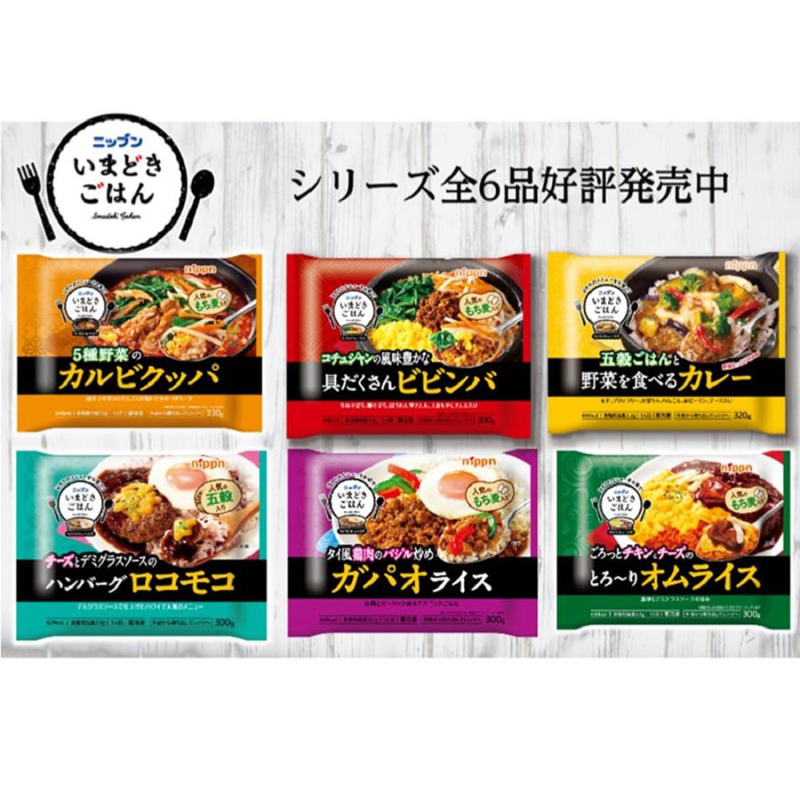 nippn（ニップン） [冷凍] いまどきごはん 具だくさんビビンバ 300g×6