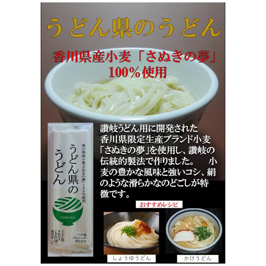 讃岐物産 うどん県のうどん 300g×15個｜smilespoon｜03