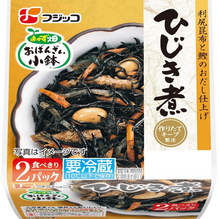 おかず畑 [冷蔵]フジッコ おばんざい小鉢 ひじき煮 2P 84g×3個 : Smile