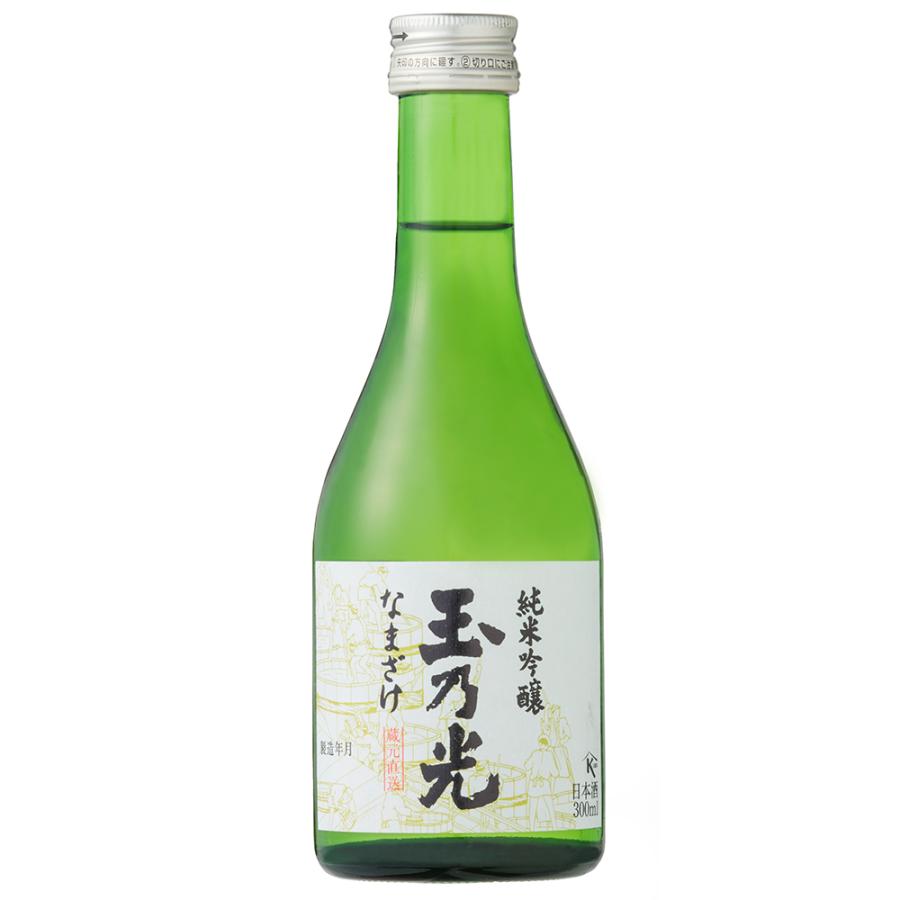 [冷蔵] チル酒 玉乃光酒造 玉乃光 純米吟醸 なまざけ 日本酒 300ml×4本 | 光酒造 | 01