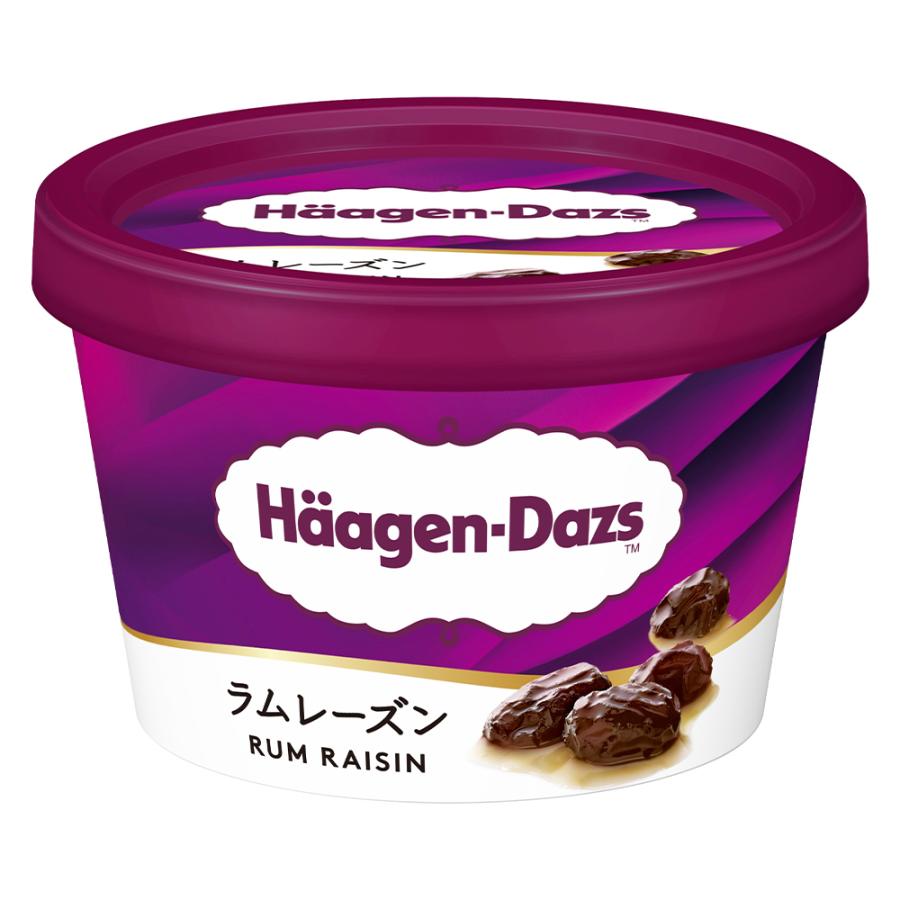 ハーゲンダッツ（Haagen-Dazs） [アイス] ミニカップ ラムレーズン