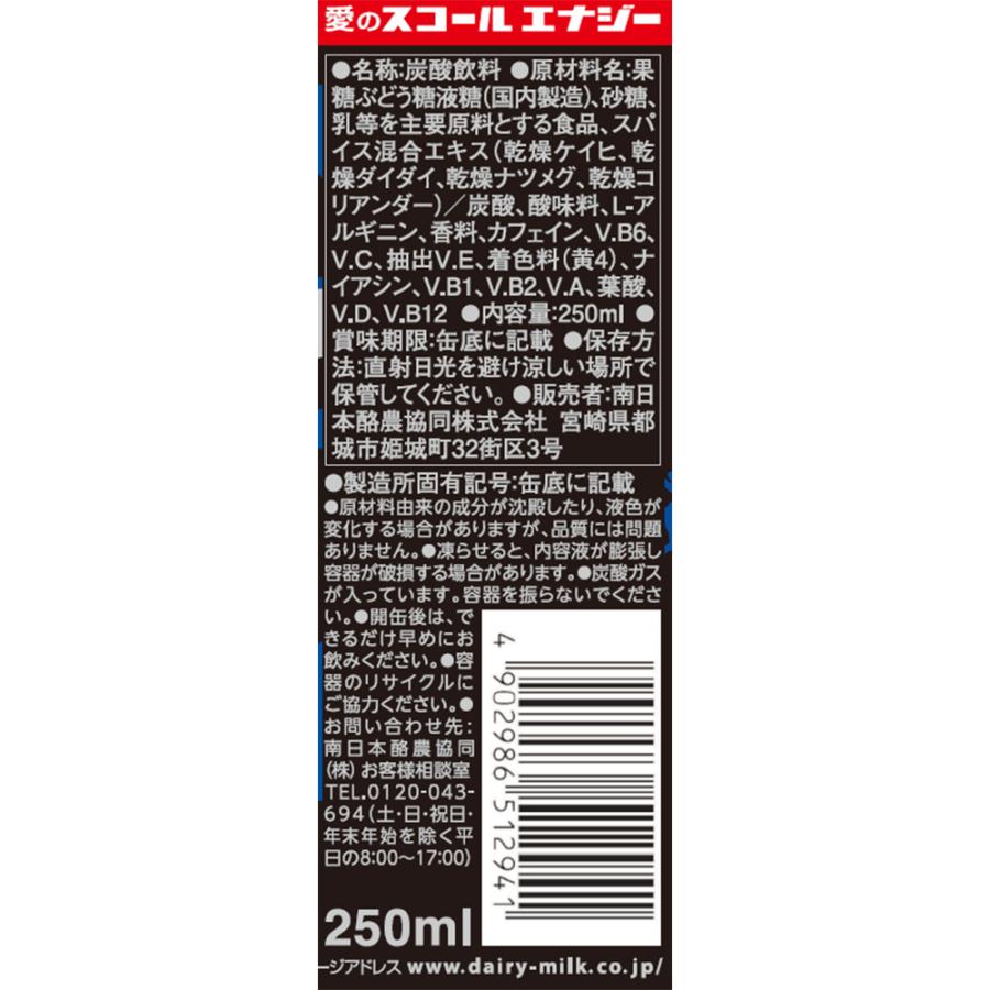 南日本酪農協同 スコールエナジー 250ml×10個｜smilespoon｜02