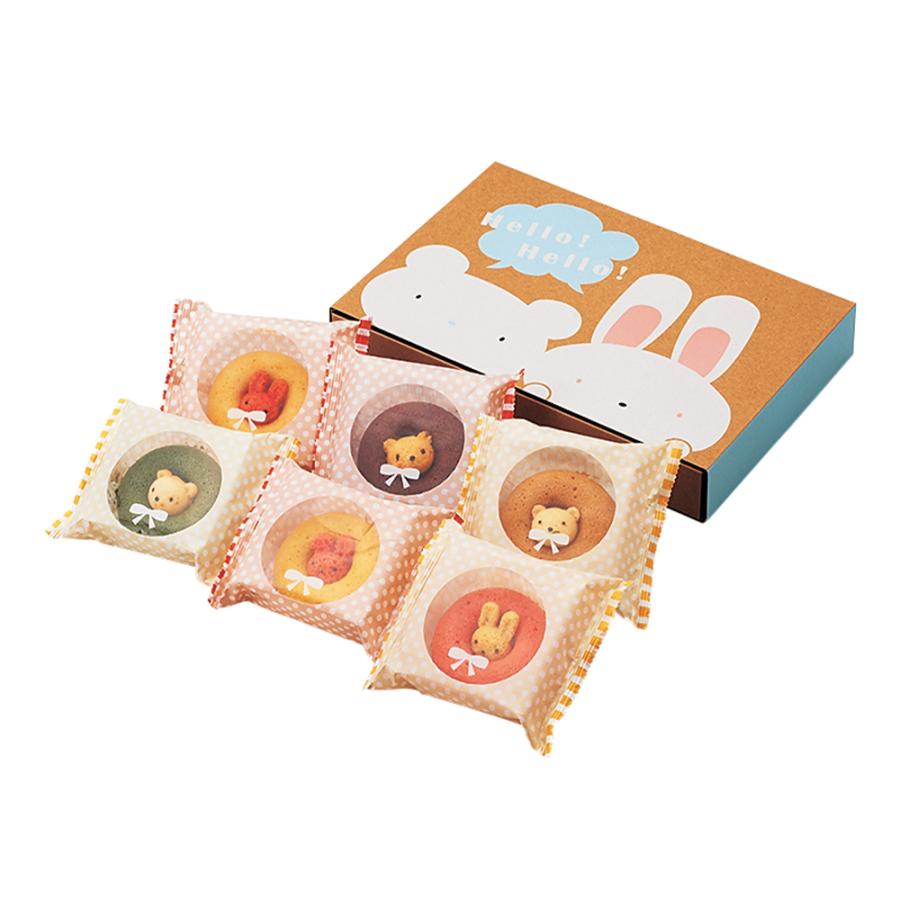 アデリー ６個 お歳暮アニマルドーナツ | アデリー