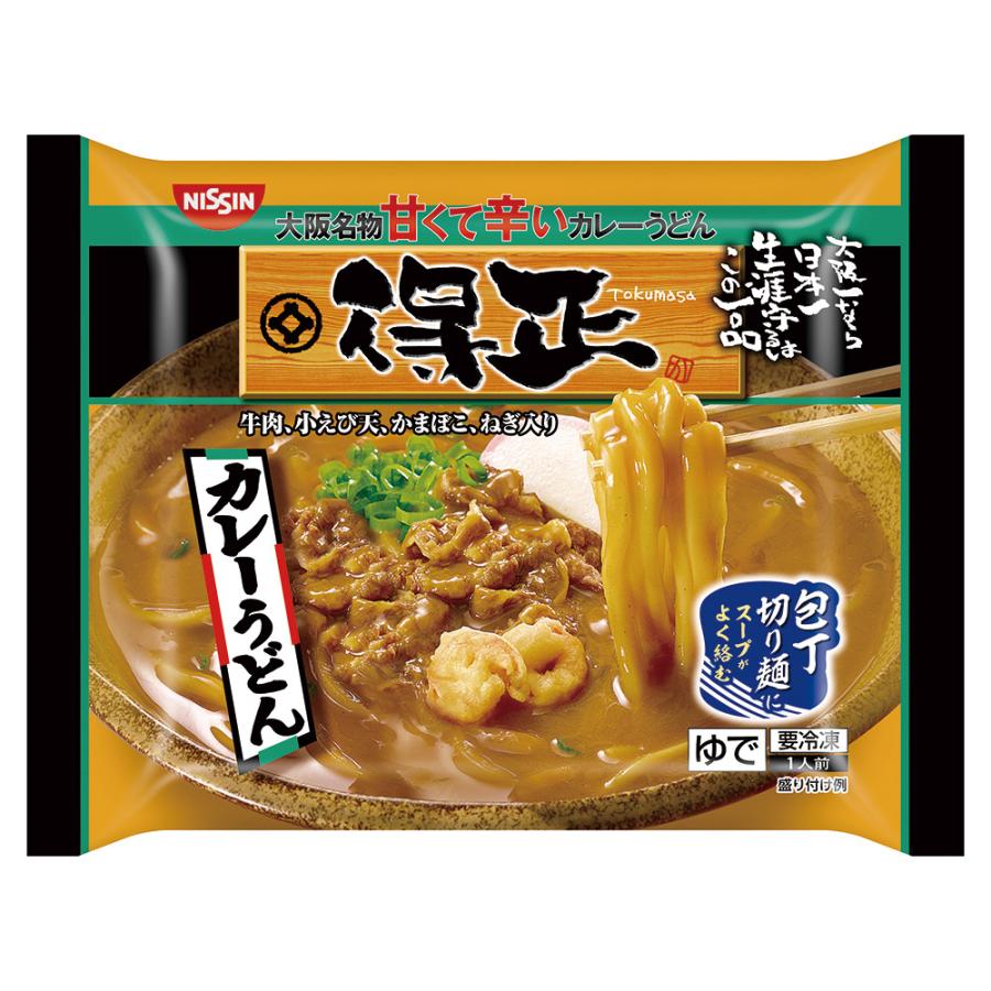 日清食品 [冷凍食品] 日清 得正 カレーうどん 280g×7個 : Smile Spoon