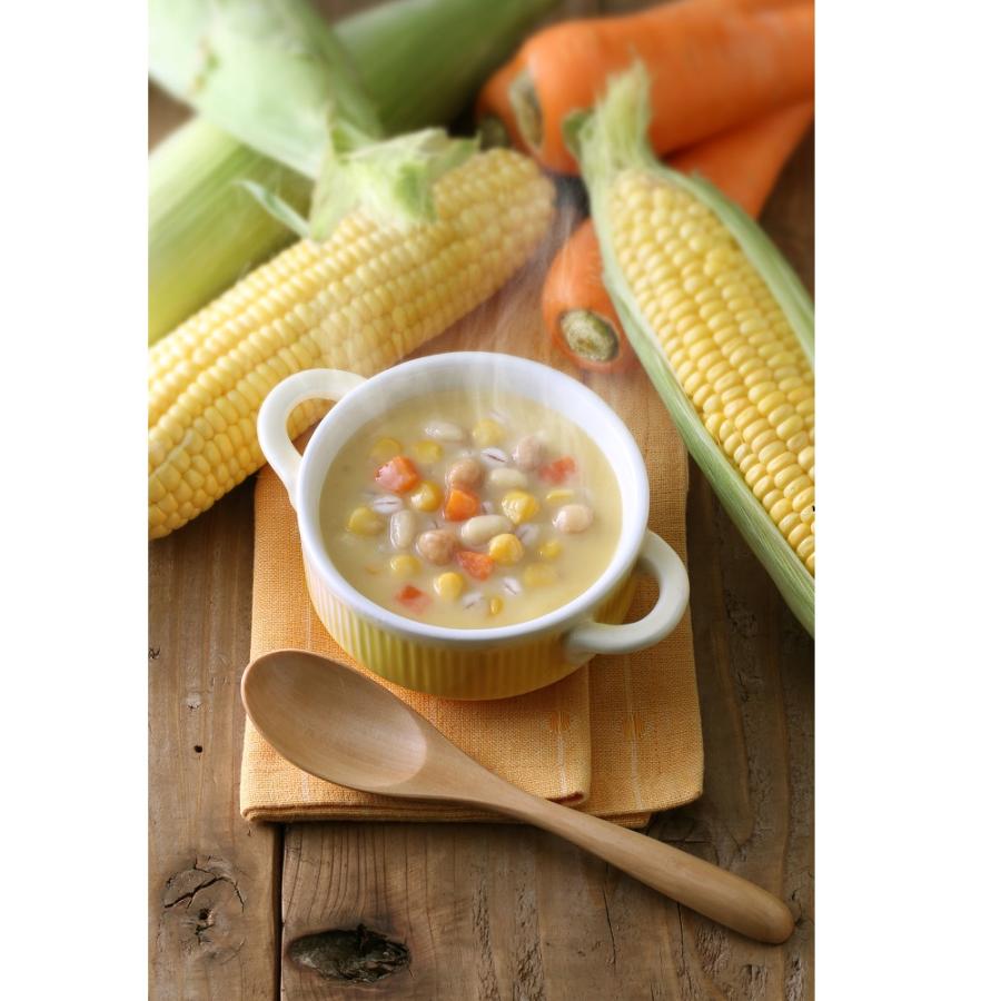 送料無料限定セール中[冷蔵]フジッコ 朝のたべるスープ コーンチャウダー 180g×5個 スープ