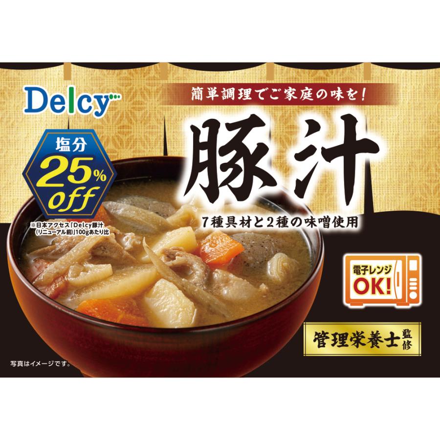 冷蔵 日本アクセス Delcy 豚汁（管理栄養士監修） 210g｜smilespoon｜03