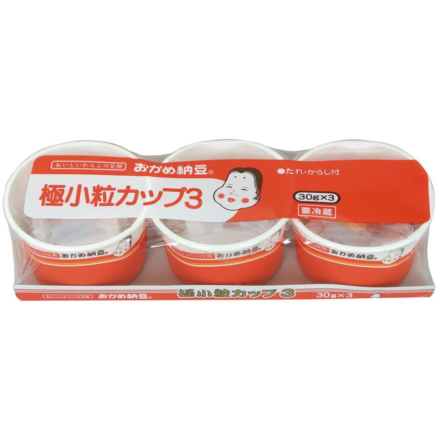 おかめ納豆 冷蔵 タカノフーズ 極小粒カップ3 たれ・からし付 30g 3P 3個 Smile Spoon - 通販 - Yahoo ショッピング