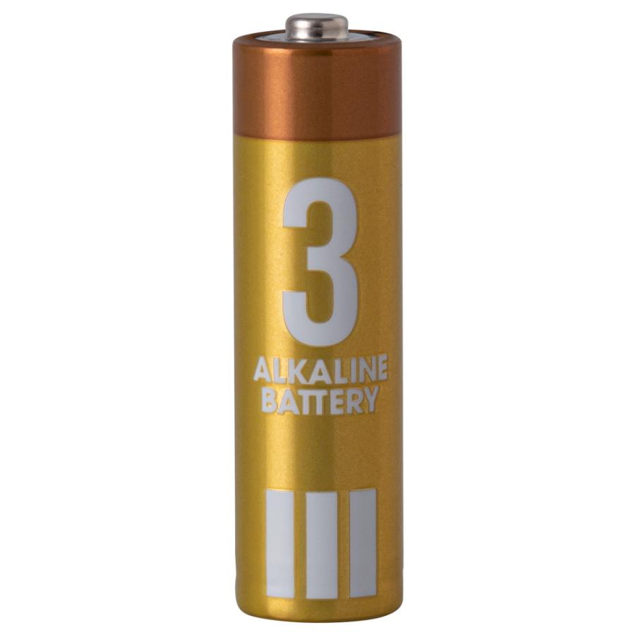アルカリ乾電池レギュラー　単3　4P　ブリスター 日用品 ノンフード×3個｜smilespoon｜04