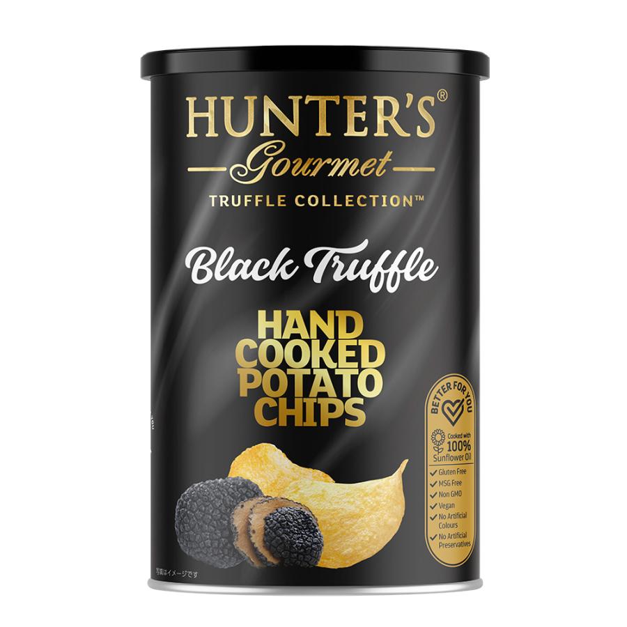 成城石井　ハンターズ　黒トリュフ　ポテトチップス　Big缶 Amazon.co.jp: ハンターズ 黒トリュフフレーバーポテトチップス