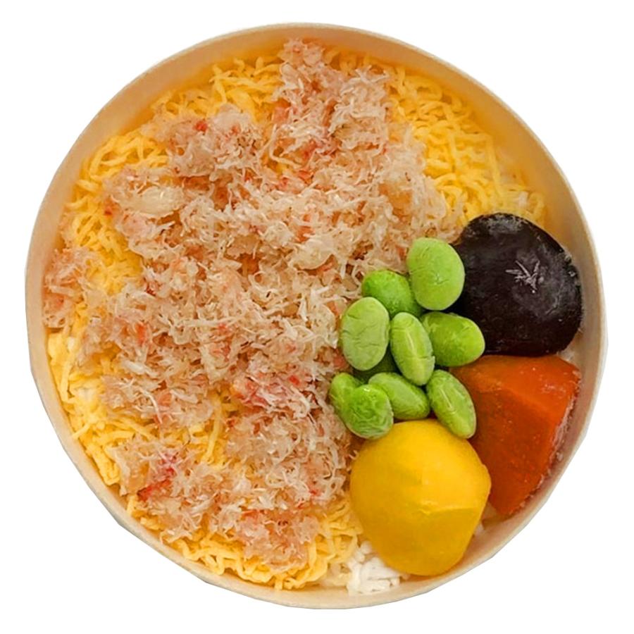 [冷凍] 札幌バルナバフーズ 北海道産米・国産紅ズワイガニ使用！炙り蟹わっぱめし 1食250g×10個_3