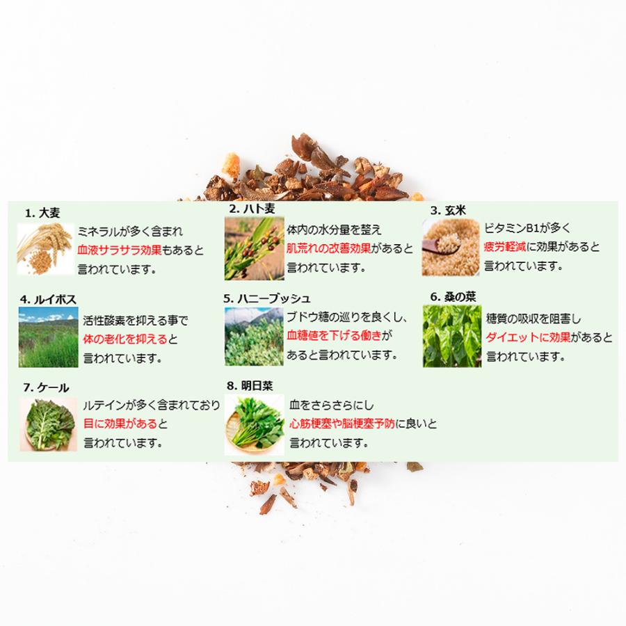 共栄製茶 森半　有機健康茶 33袋×6個｜smilespoon｜06