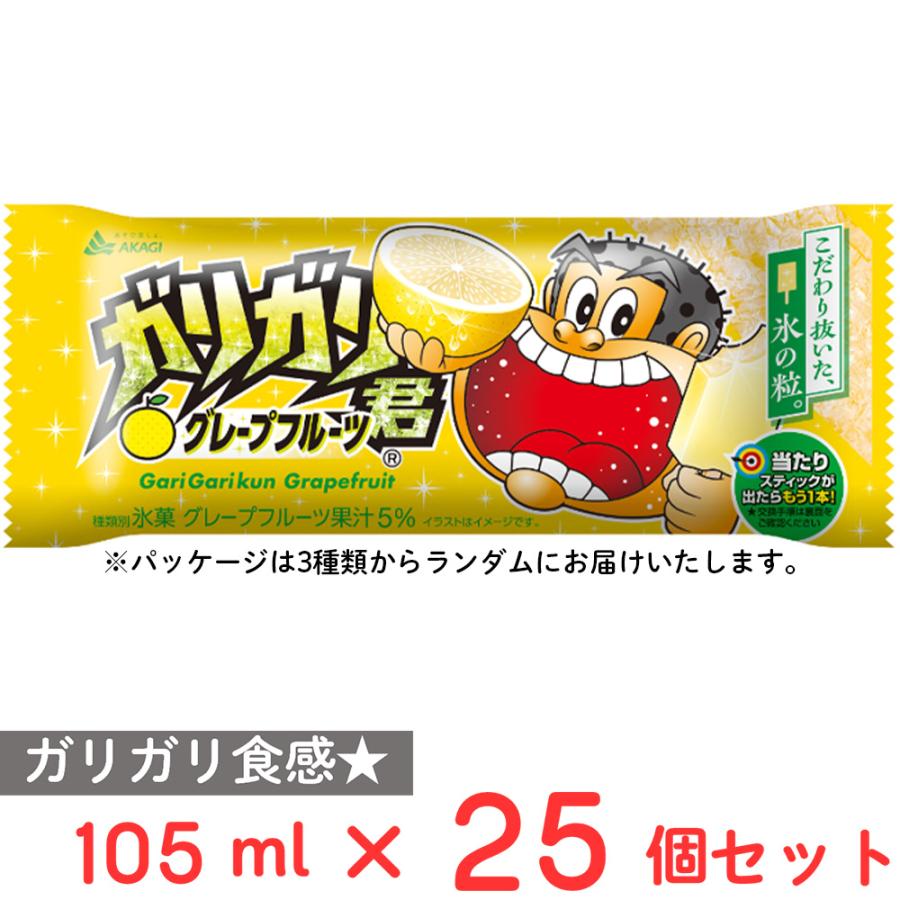 ガリガリ君 [アイス] 赤城乳業 ガリガリ君グレープフルーツ 105ml×25個