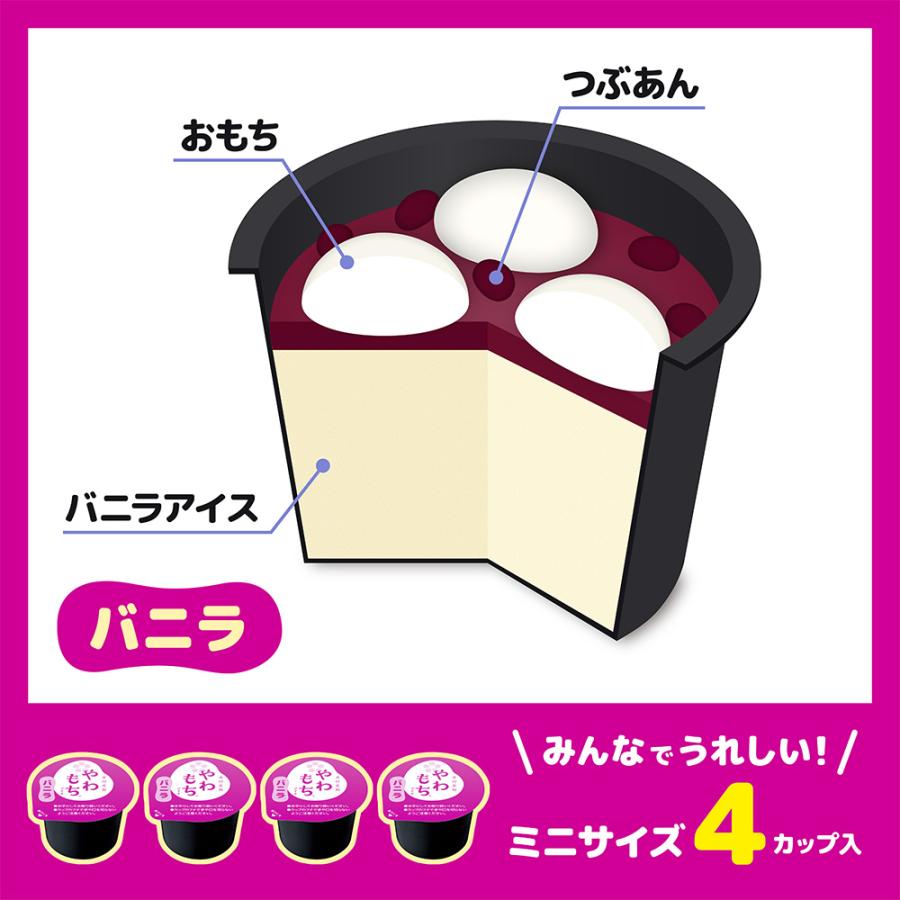 井村屋（imuraya） [アイス] BOXやわもちアイス バニラ (80ml×4個)×4箱