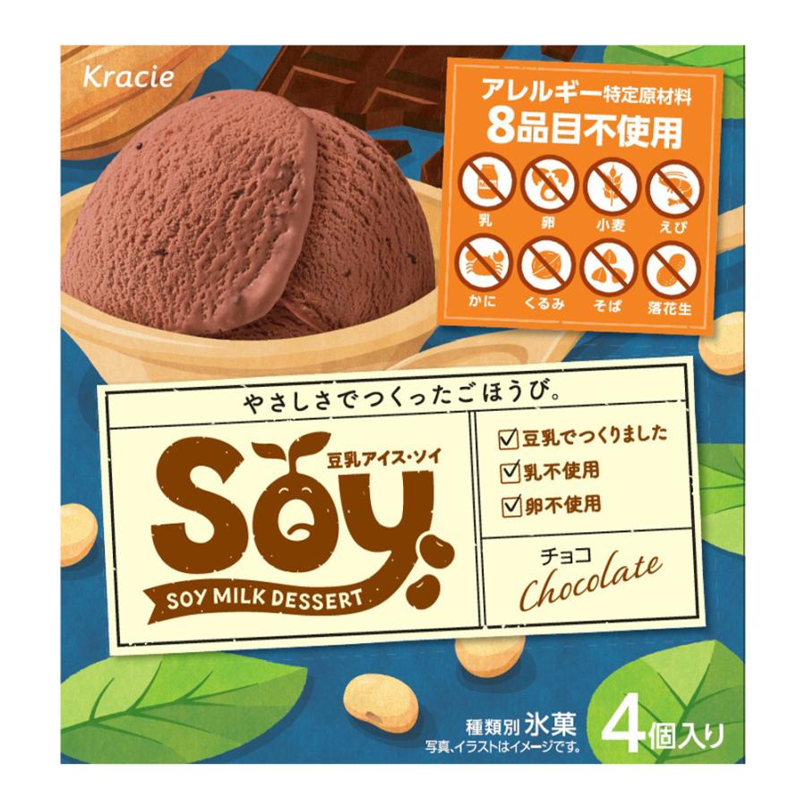 Kracie（クラシエ） [アイス] Soyマルチ チョコ 60ml×4個×4箱 : Smile