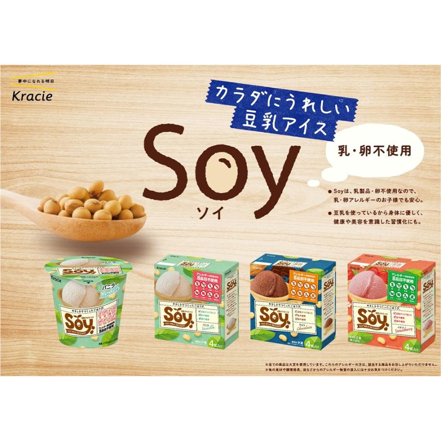 ナノシェイプ　soy バニラ味　22包 Kracie（クラシエ） [アイス] Soy バニラ 105ml×6個 : Smile Spoon