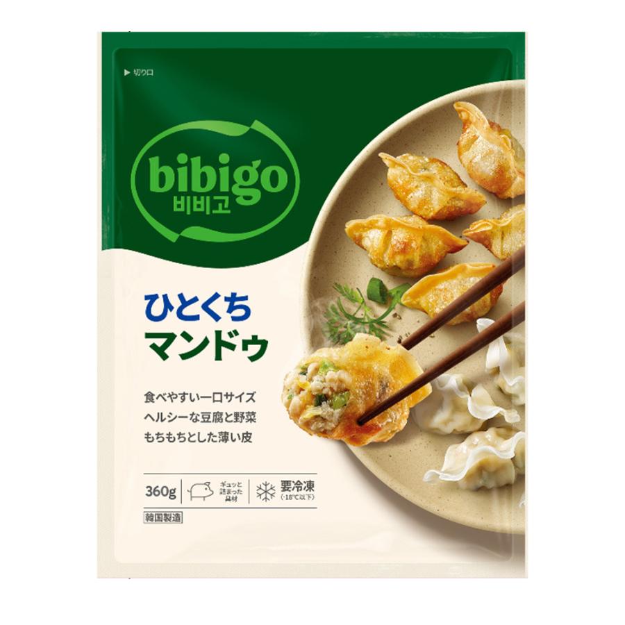 [冷凍] CJ FOODS JAPAN bibigo ひとくちマンドゥ 360g×16袋_1