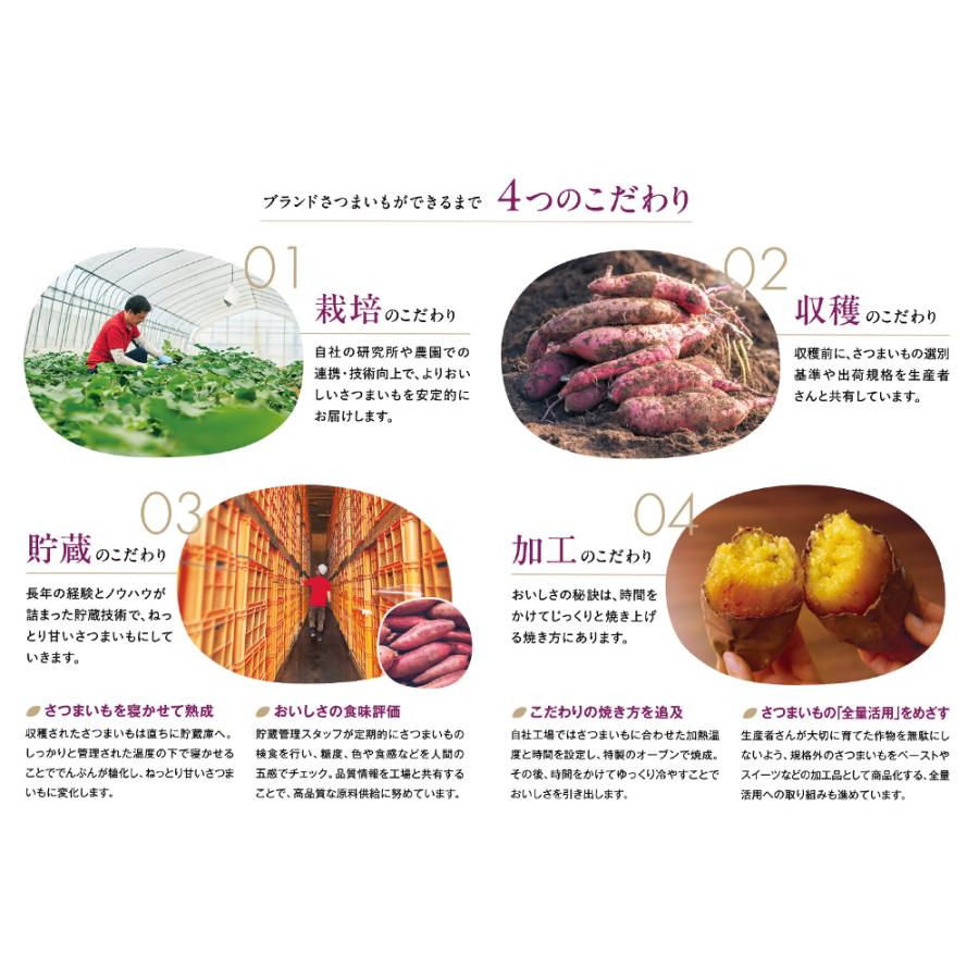 冷凍] 茨城県産 紅天使 焼き芋 300g×3袋（ねっとり濃厚な甘さ