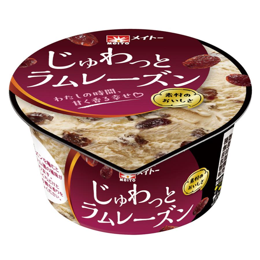 アイス] 協同乳業 じゅわっとラムレーズン 120ml×24個 : Smile Spoon