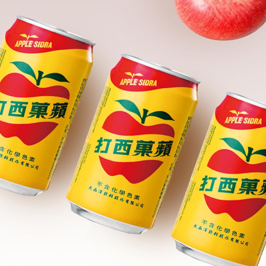 東永商事 台湾 蘋果西打（アップルサイダー） 330ml×6本 : Smile Spoon