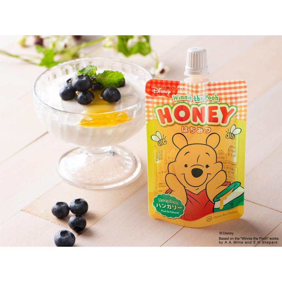 クインビーガーデン ディズニー くまのプーさん はちみつパウチ 100g×24本 |b03 クインビーガーデン（QUEEN BEE GARDEN） くまのプーさん はちみつ
